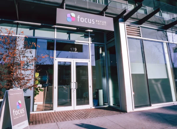 main pic Focus Physio clinic outside at Olympic Village Vancouver